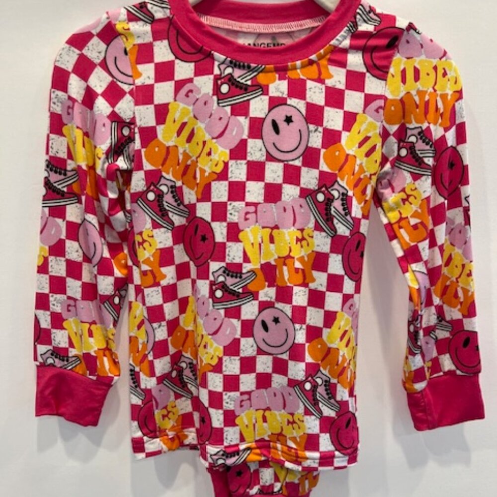 NEW Two Piece Pink Bamboo Pajamas for Baby/Toddler
